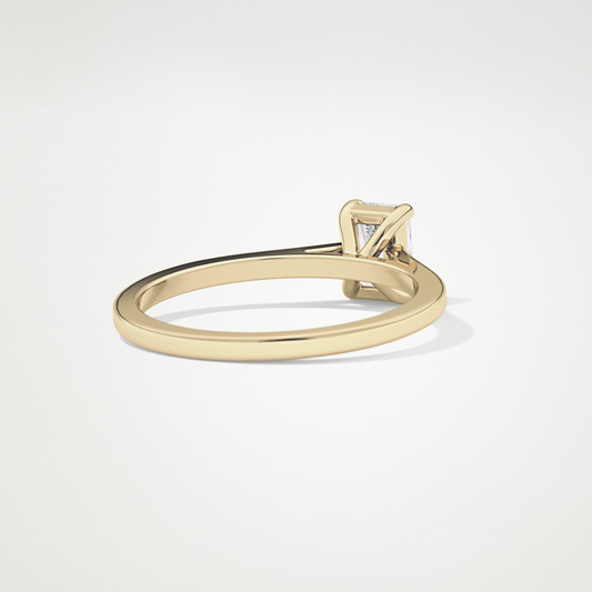 Radiant Solitaire Lab Grown Diamond Engagement Ring