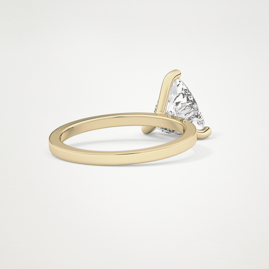Trillion Solitaire Lab Grown Diamond Engagement Ring