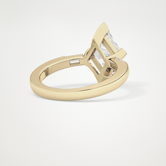 Kite Three Stone Lab Grown Diamond Engagement Ring