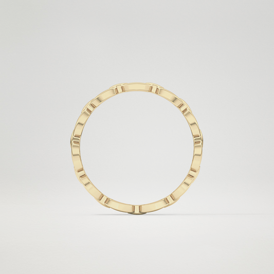 Chained Style Wedding Band