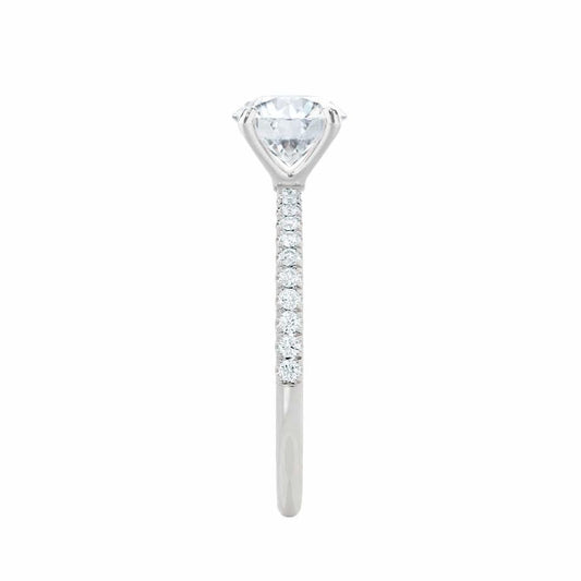 1.20 CT Radiant Shaped Moissanite Solitaire Engagement Ring 2
