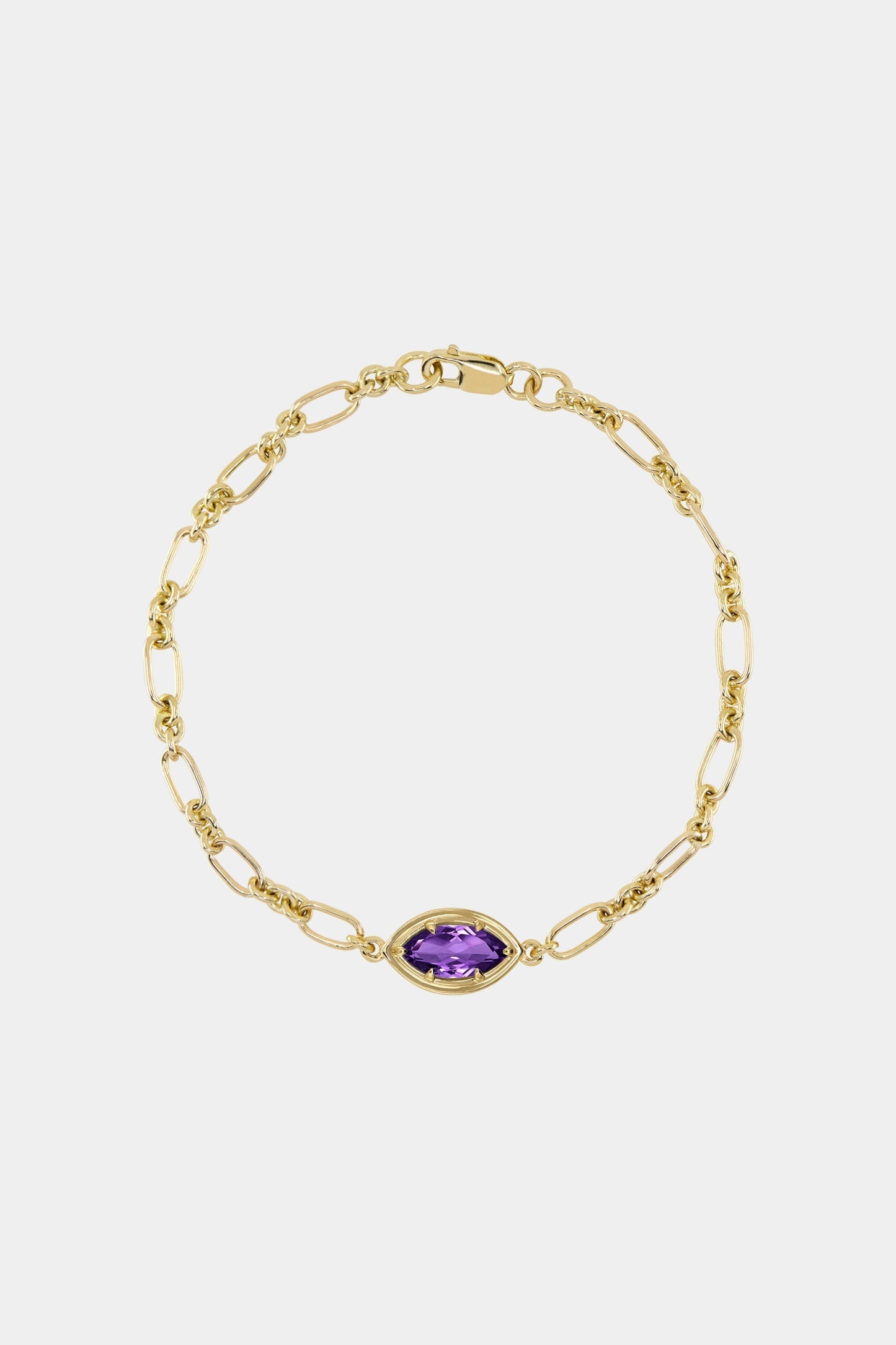 Roma Marquise Gemstone Bracelet | 925 Sterling Silver