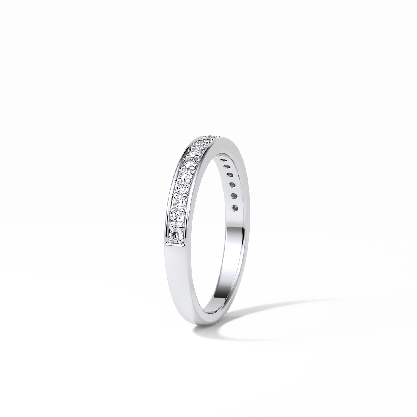 0.3 TCW Round Shaped Wedding Band 6