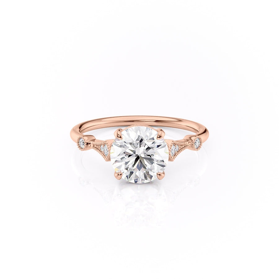 1.35 CT Round Cut Solitaire Moissanite Engagement Ring 11 1.35 CT Round Cut Solitaire Moissanite Engagement Ring 11