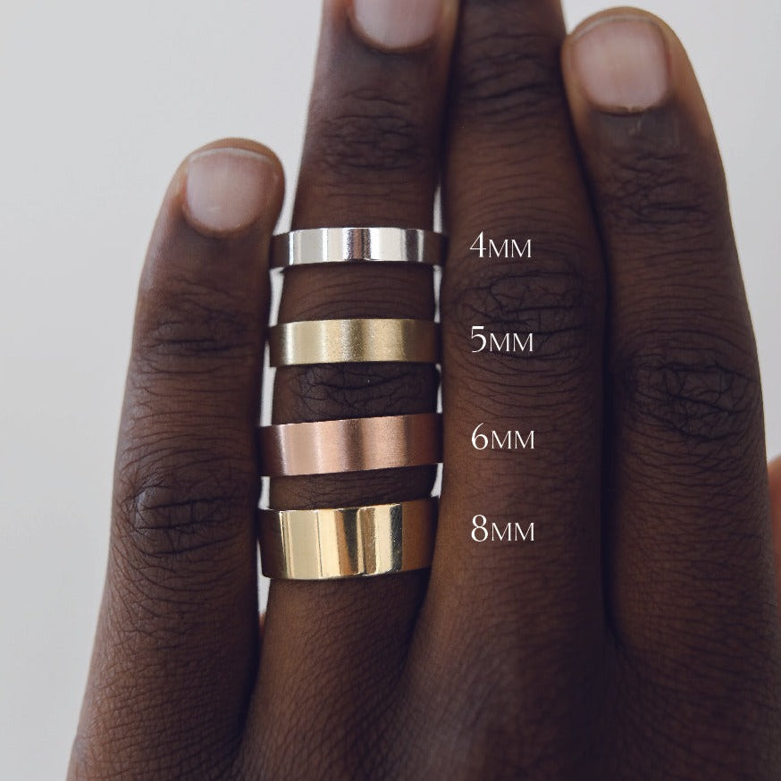 Satin-Finish Classic Yellow Gold Men's Band 13 Satin-Finish Classic Yellow Gold Men's Band 13