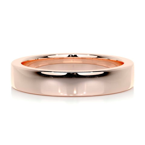 Polished Finish Yellow Gold Classic Men's Band 7 Polished Finish Yellow Gold Classic Men's Band 7