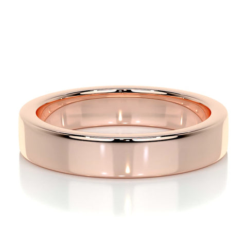 Polished Finish Yellow Gold Classic Men's Band 11 Polished Finish Yellow Gold Classic Men's Band 11