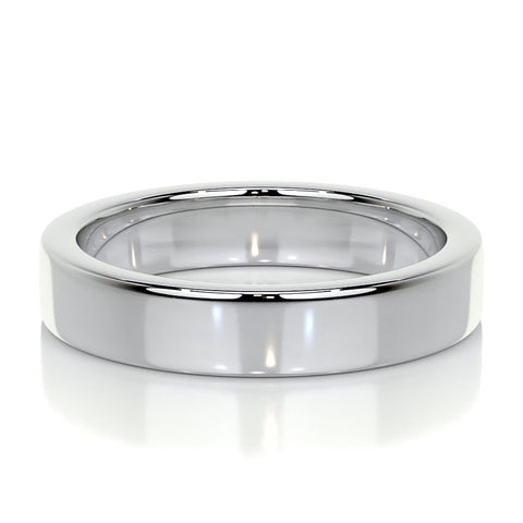 Polished Finish Yellow Gold Classic Men's Band 12 Polished Finish Yellow Gold Classic Men's Band 12