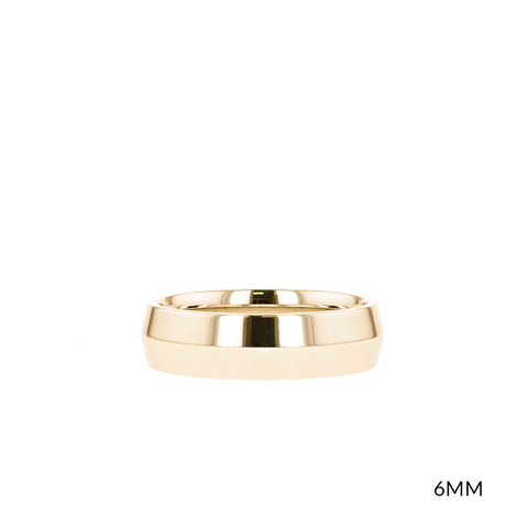 Polished Finish Yellow Gold Regular Men's Wedding Band 2 Polished Finish Yellow Gold Regular Men's Wedding Band 2