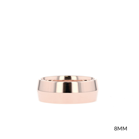 Polished Finish Yellow Gold Regular Men's Wedding Band 15 Polished Finish Yellow Gold Regular Men's Wedding Band 15
