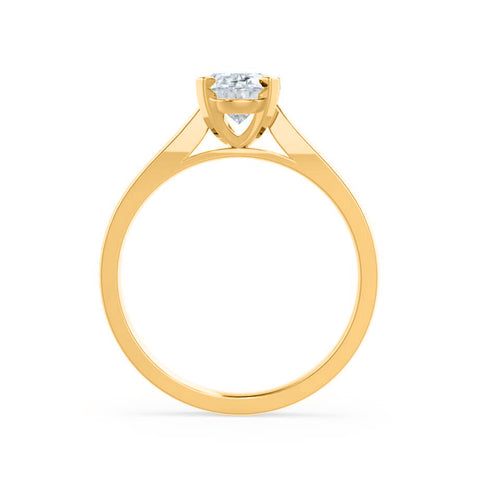 1.20 CT Round Shaped Moissanite Solitaire Engagement Ring 8 1.20 CT Round Shaped Moissanite Solitaire Engagement Ring 8