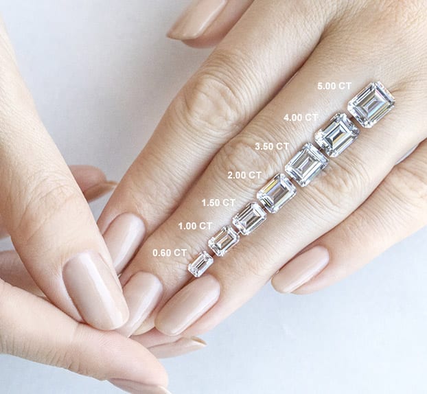 1.91 CT Emerald Cut Solitaire Hidden Halo Setting Moissanite Engagement Ring 13 1.91 CT Emerald Cut Solitaire Hidden Halo Setting Moissanite Engagement Ring 13