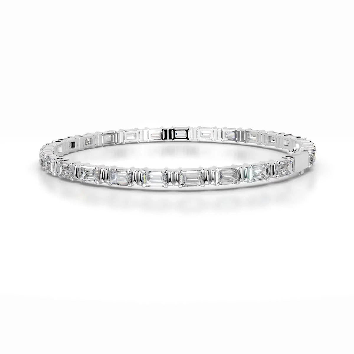 13 TCW Round Lab Grown Diamond Tennis Bracelet