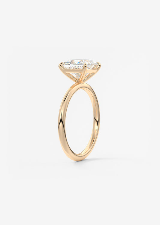 Princess Solitaire Lab Grown Diamond Engagement Ring