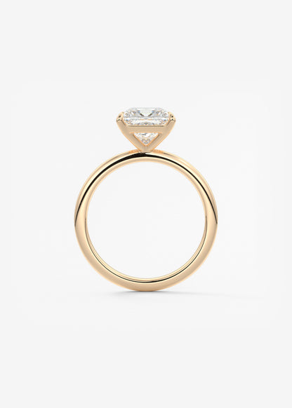 Princess Solitaire Lab Grown Diamond Engagement Ring