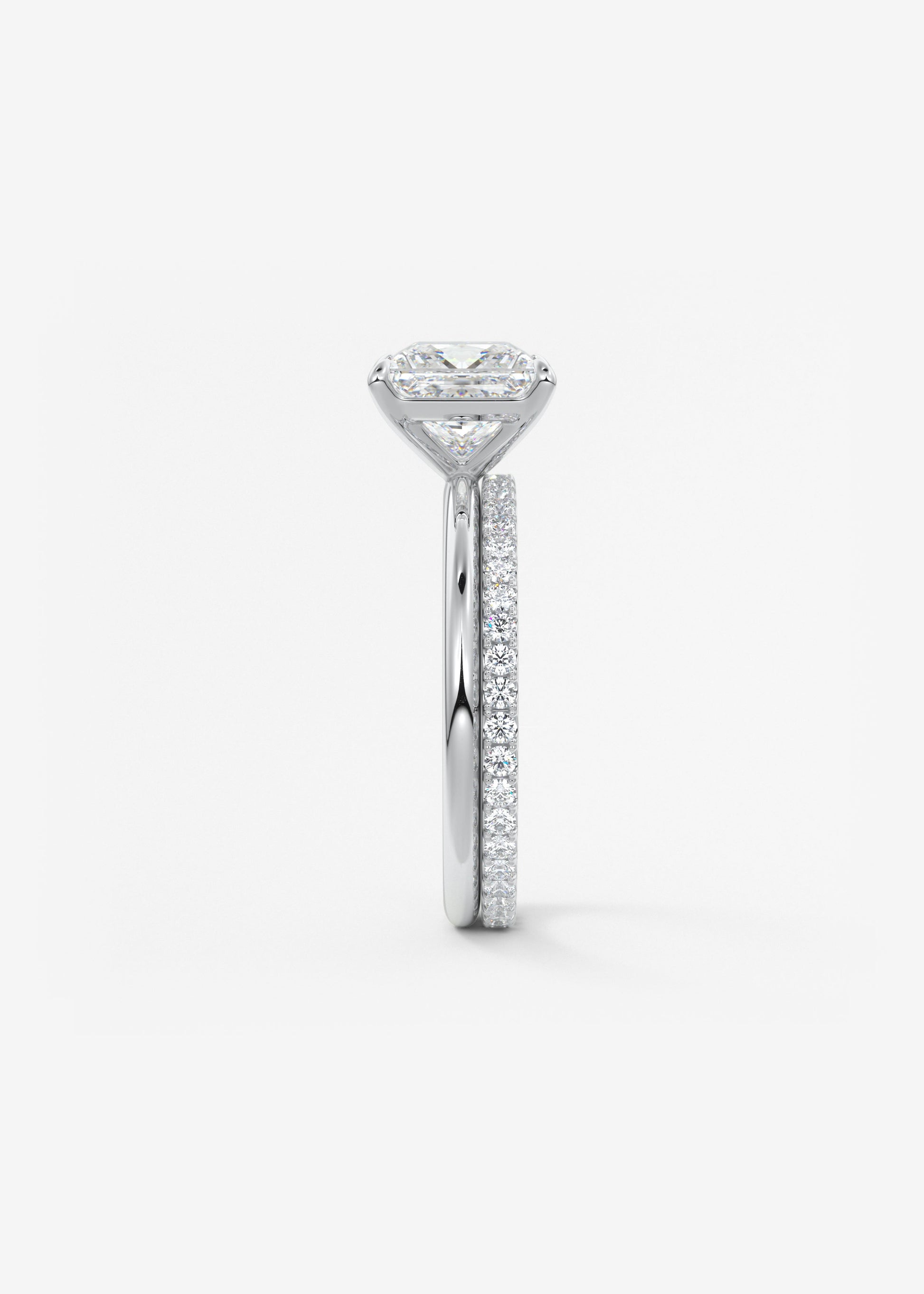 Princess Solitaire Lab Grown Diamond Engagement Ring