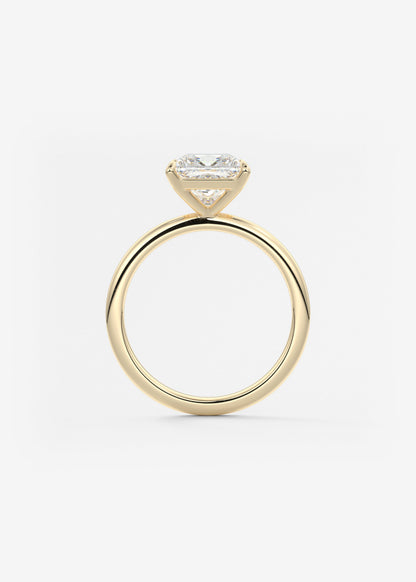 Princess Solitaire Lab Grown Diamond Engagement Ring