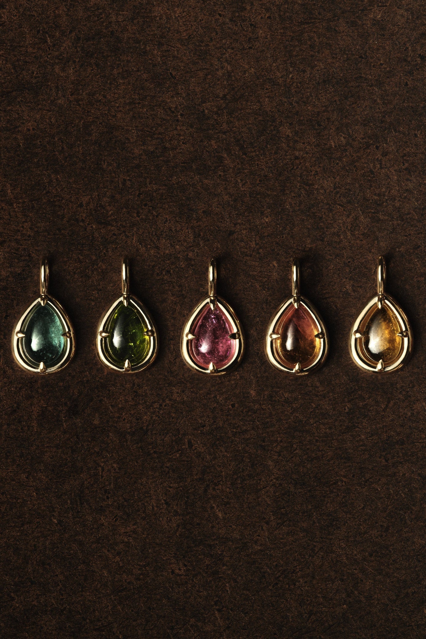 Pear Tourmaline Pendant | 925 Sterling Silver