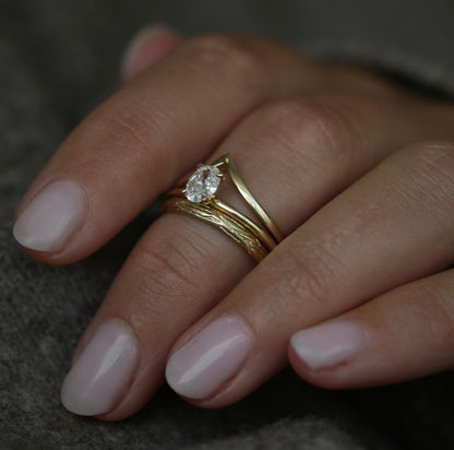 Oval Solitaire Lab Grown Diamond Engagement Ring