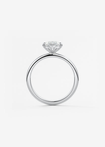 Marquise Solitaire Lab Grown Diamond Engagement Ring