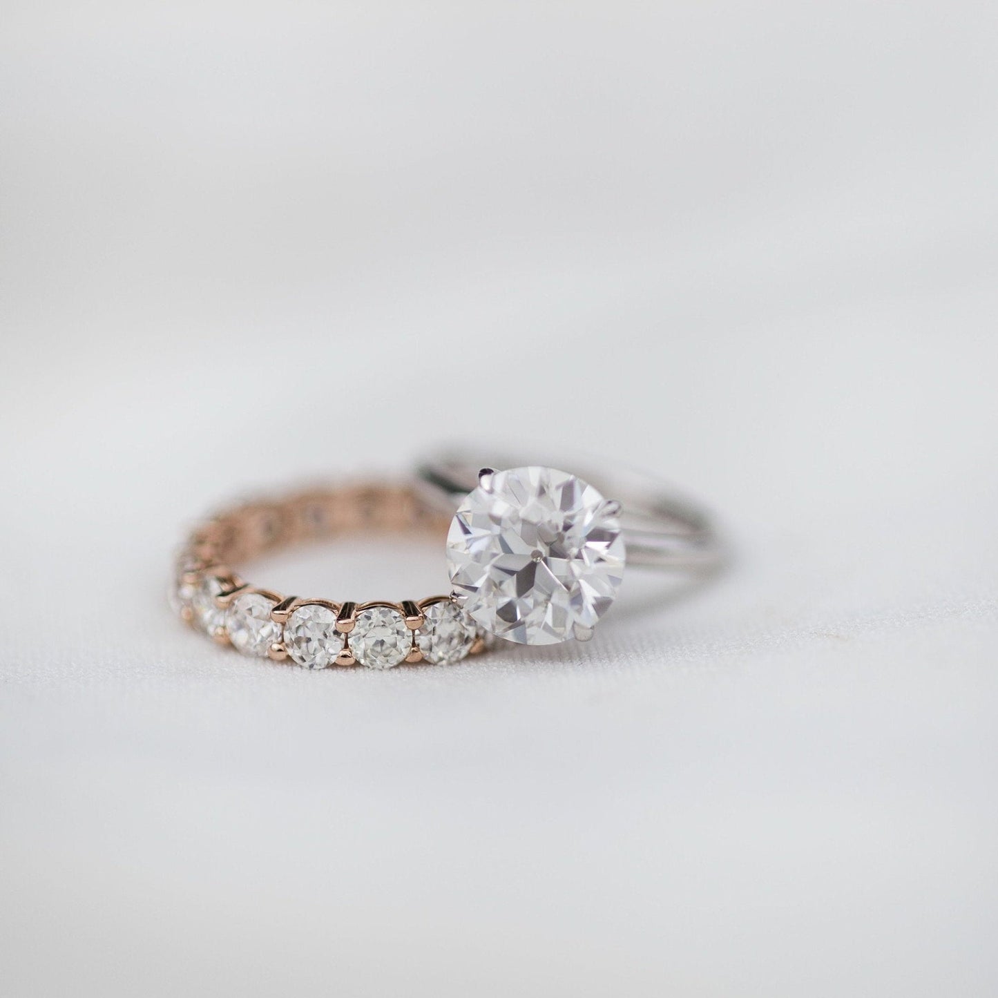 Round Solitaire Lab Grown Diamond Engagement Ring
