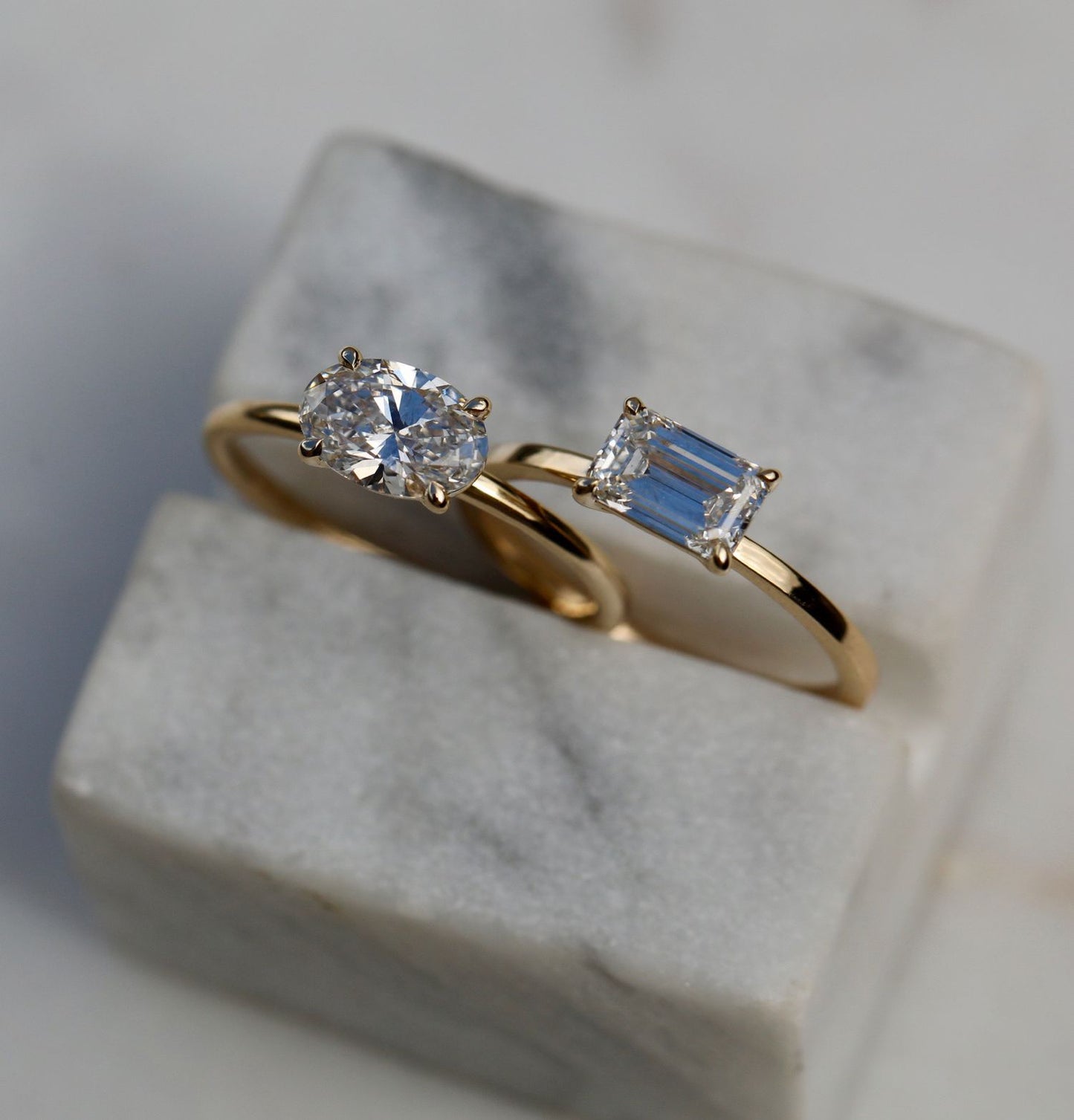 Oval Solitaire Lab Grown Diamond Engagement Ring