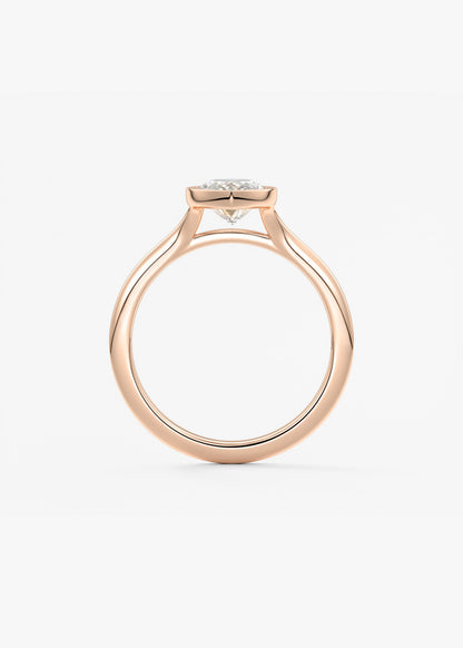 Marquise Split Shank Lab Grown Diamond Engagement Ring