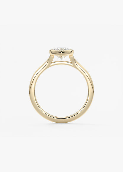 Marquise Split Shank Lab Grown Diamond Engagement Ring