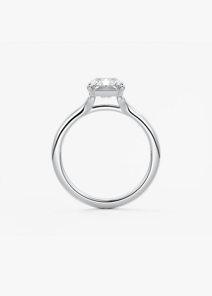 Radiant Split Shank Lab Grown Diamond Engagement Ring