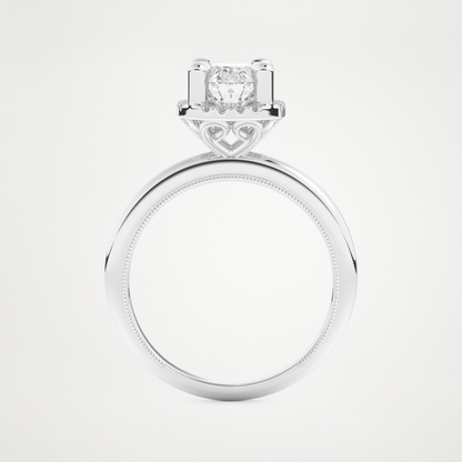 Oval Halo Lab Grown Diamond Engagement Ring