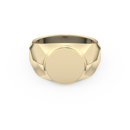 Signet Men's Wedding Band