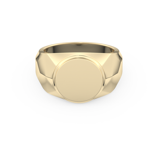 Signet Men's Wedding Band