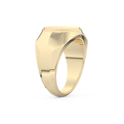 Signet Men's Wedding Band