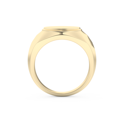 Signet Men's Wedding Band
