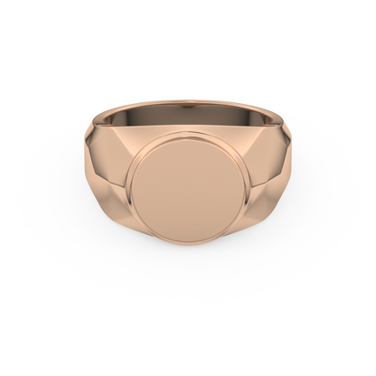 Signet Men's Wedding Band