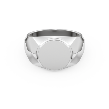 Signet Men's Wedding Band