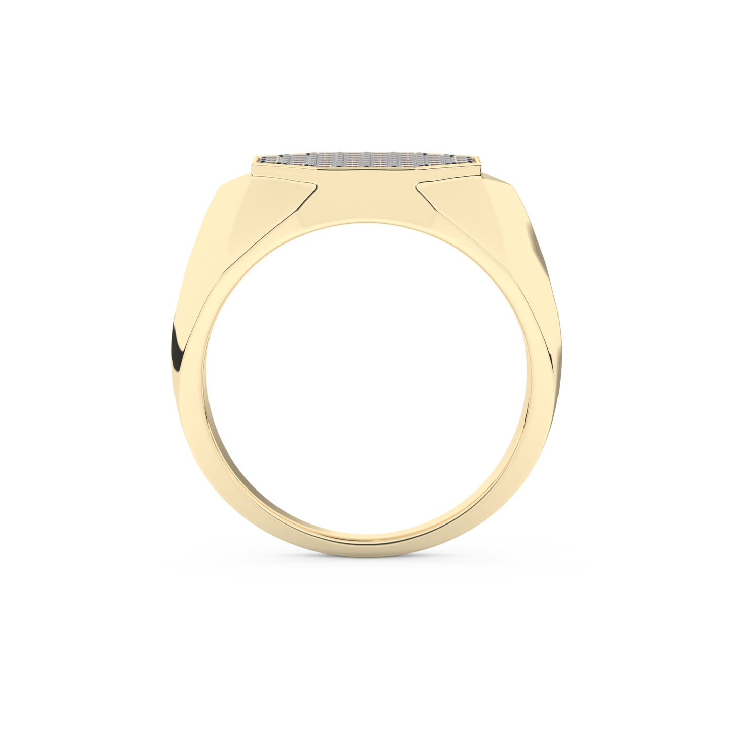 0.43 TCW Round Lab Grown Diamond Men's Wedding Band