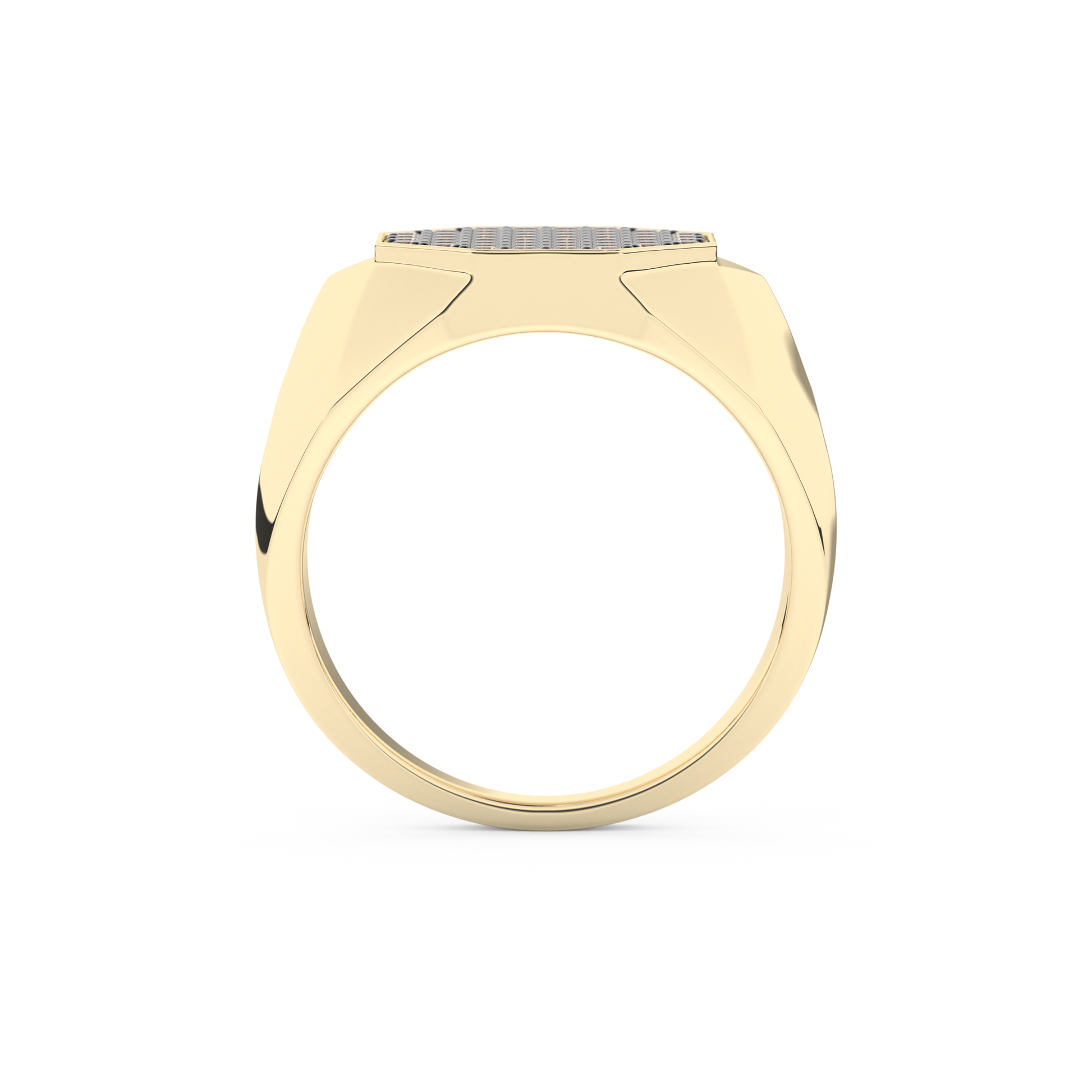 0.43 TCW Round Lab Grown Diamond Men's Wedding Band