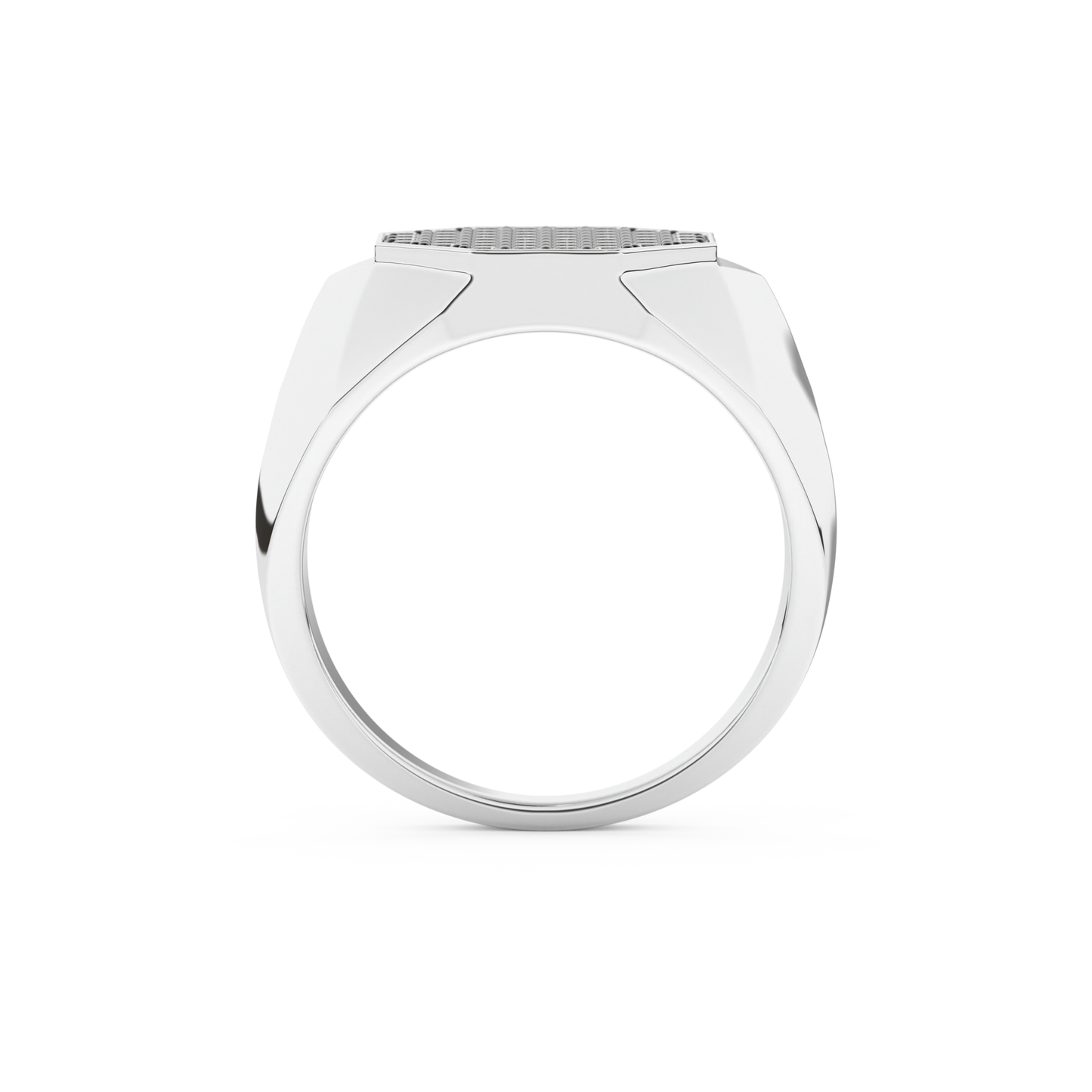 0.43 TCW Round Lab Grown Diamond Men's Wedding Band
