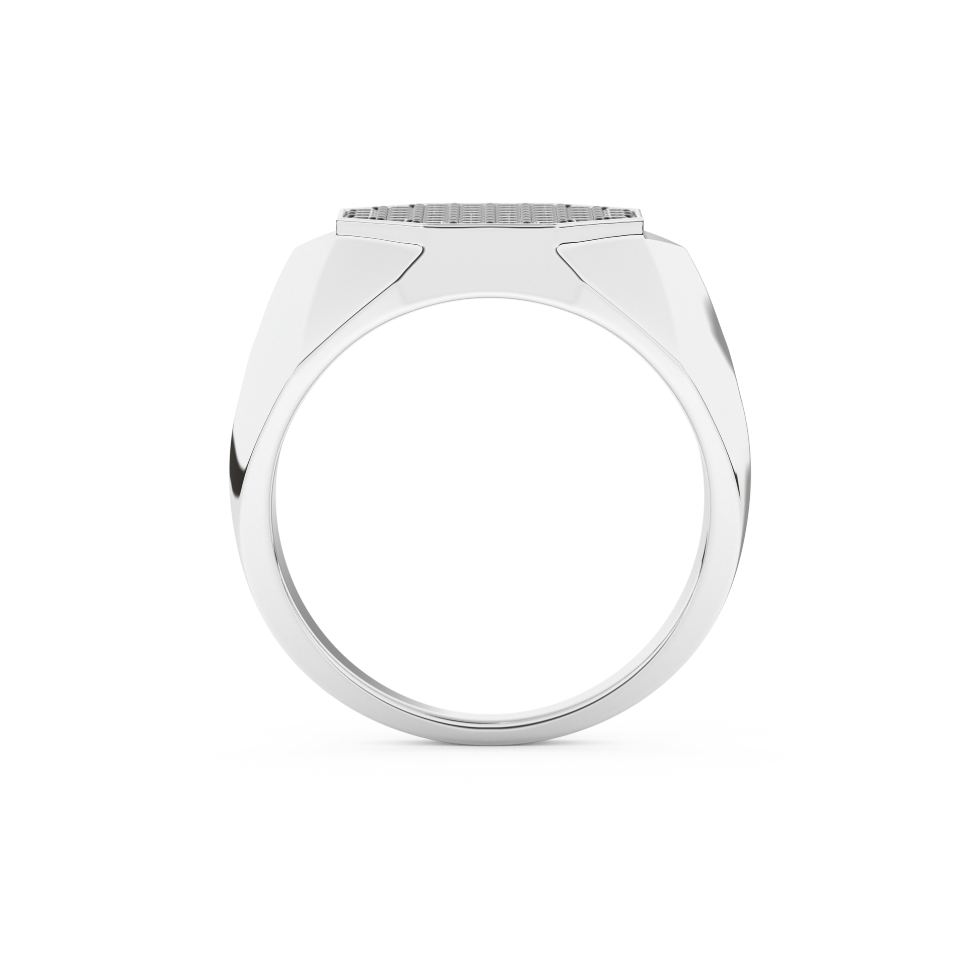 0.43 TCW Round Lab Grown Diamond Men's Wedding Band