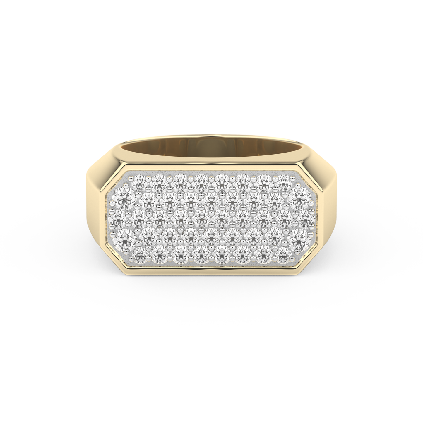 0.85 TCW Round Lab Grown Diamond Men's Wedding Band