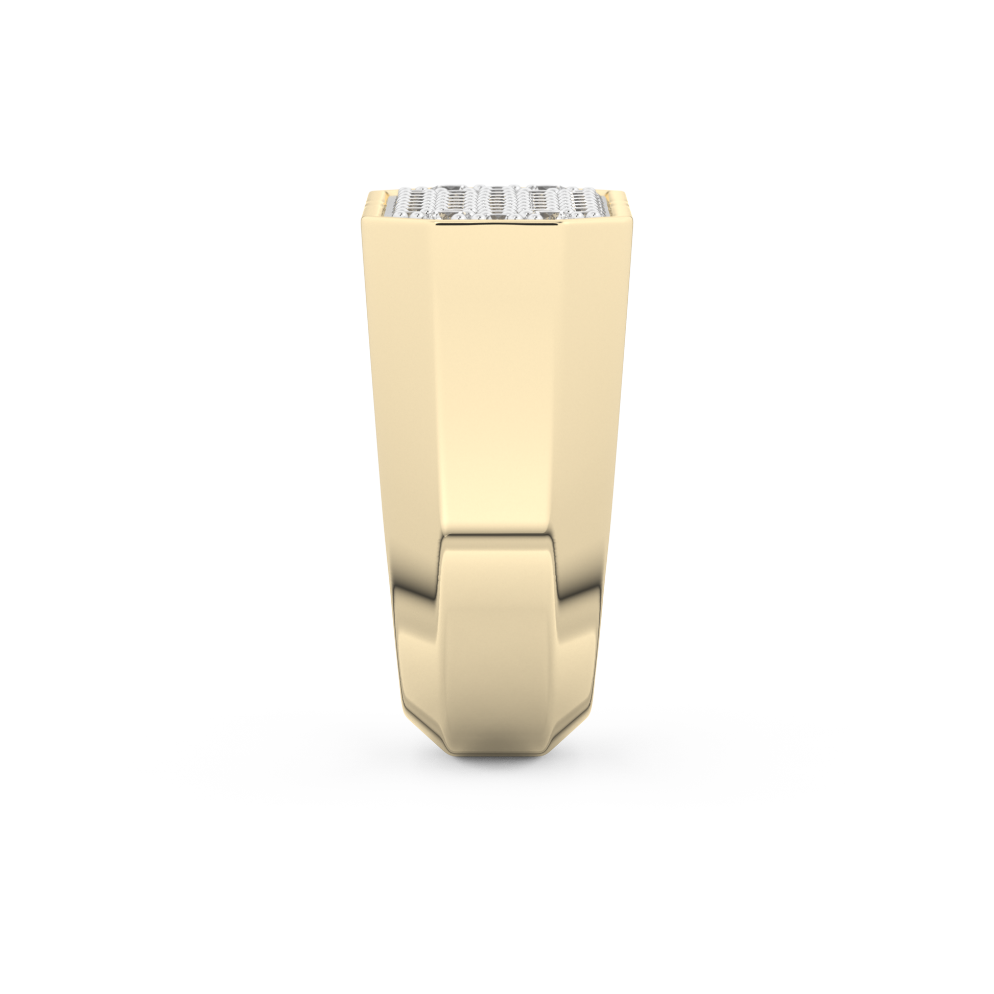 0.85 TCW Round Lab Grown Diamond Men's Wedding Band