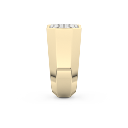 0.85 TCW Round Lab Grown Diamond Men's Wedding Band
