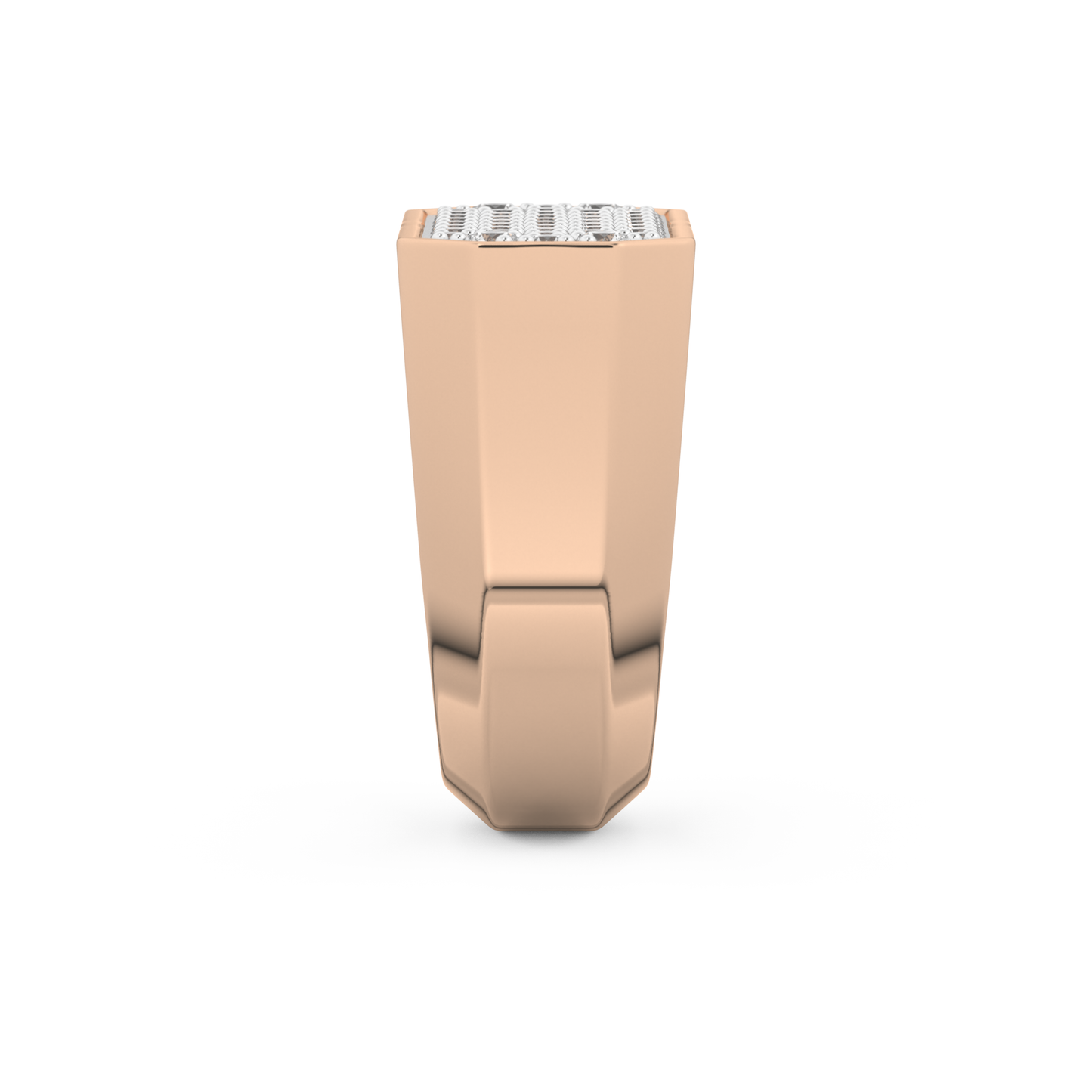 0.85 TCW Round Lab Grown Diamond Men's Wedding Band