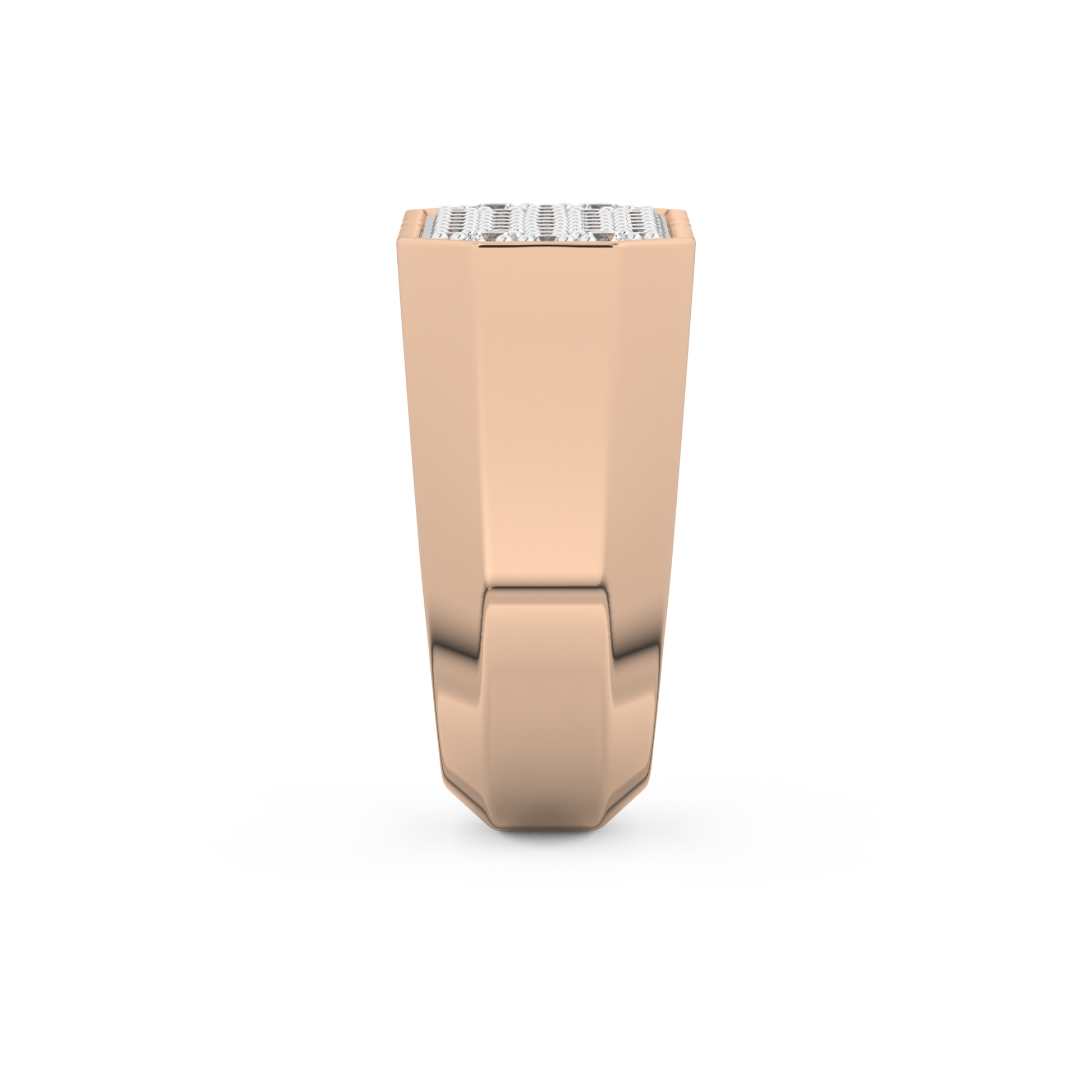 0.85 TCW Round Lab Grown Diamond Men's Wedding Band