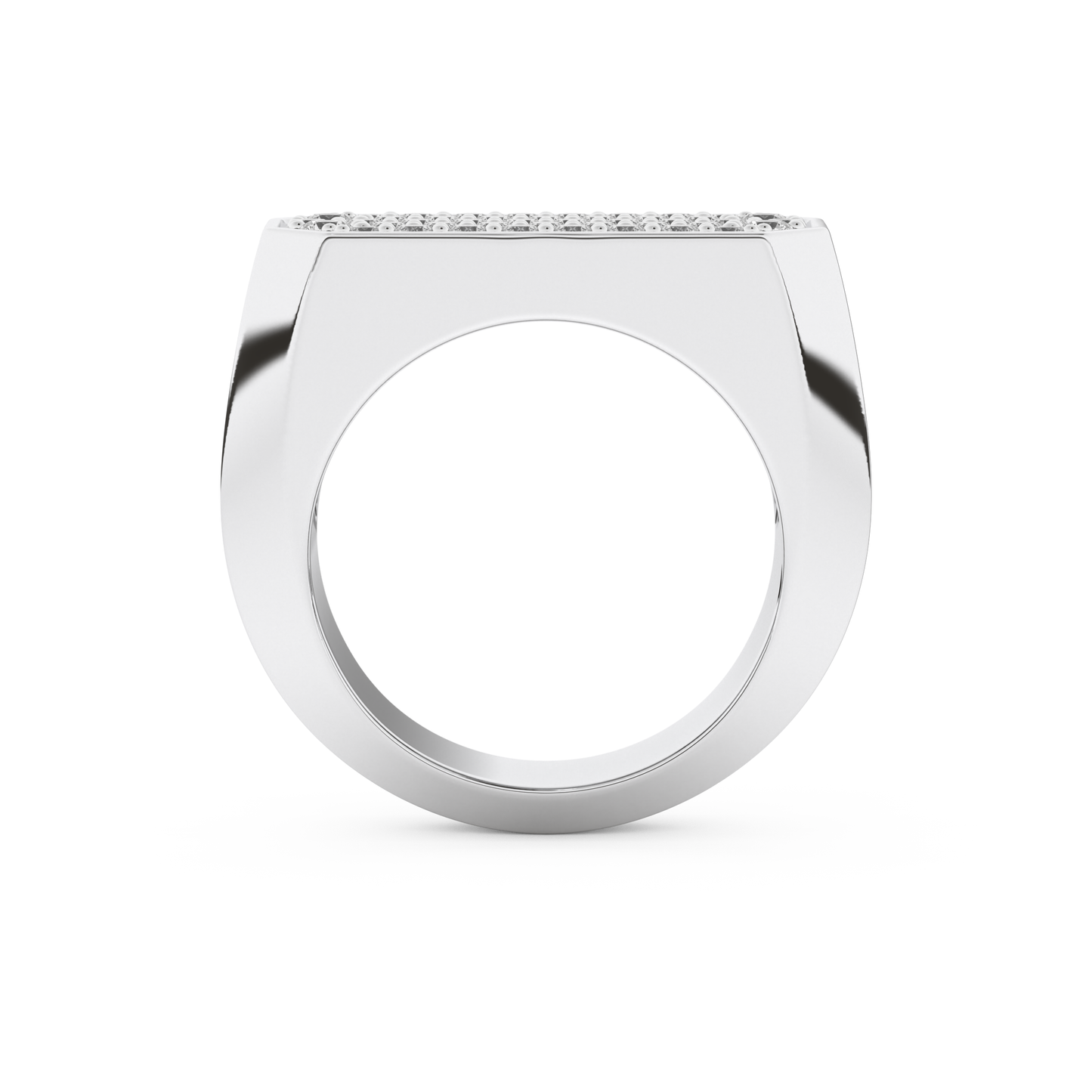 0.85 TCW Round Lab Grown Diamond Men's Wedding Band