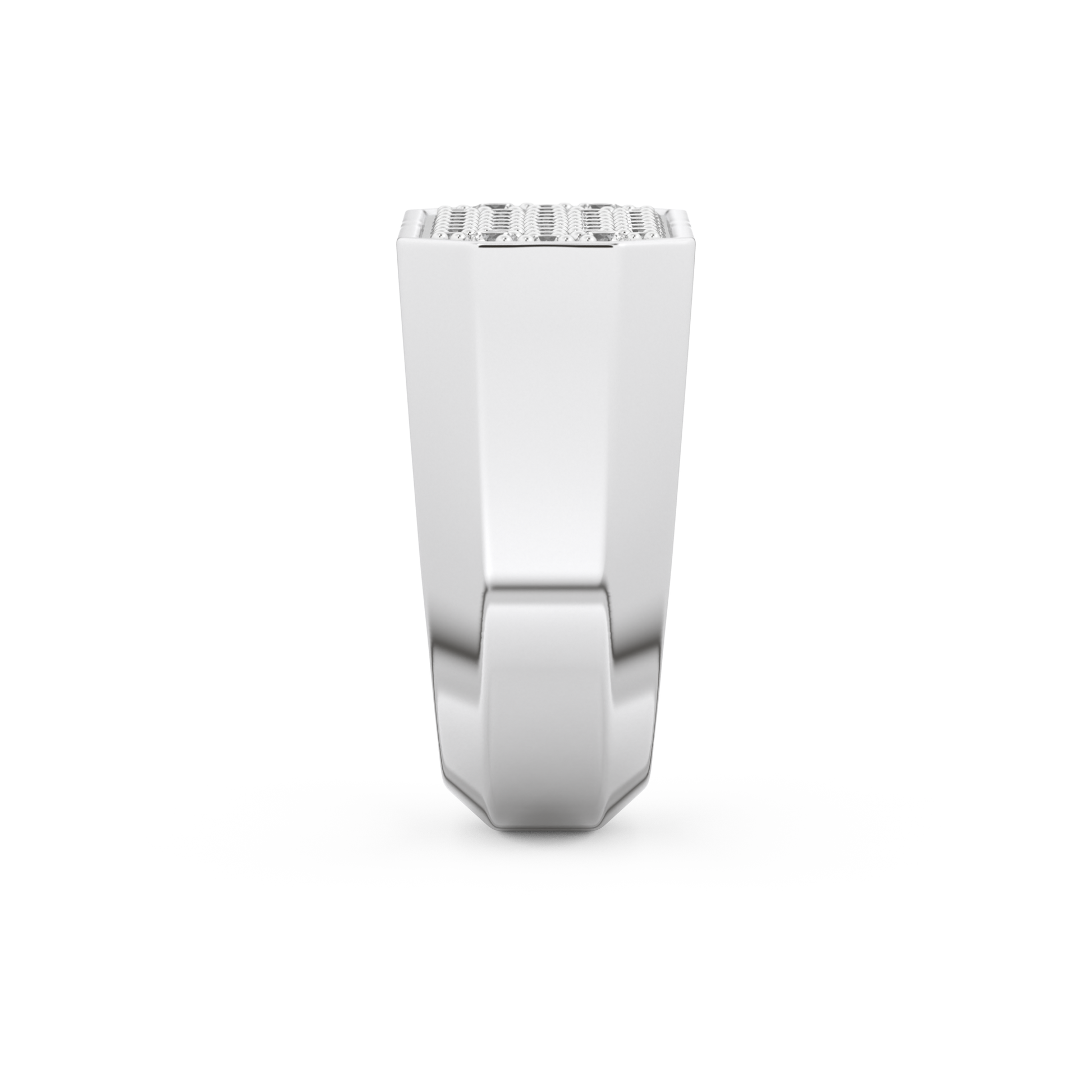 0.85 TCW Round Lab Grown Diamond Men's Wedding Band