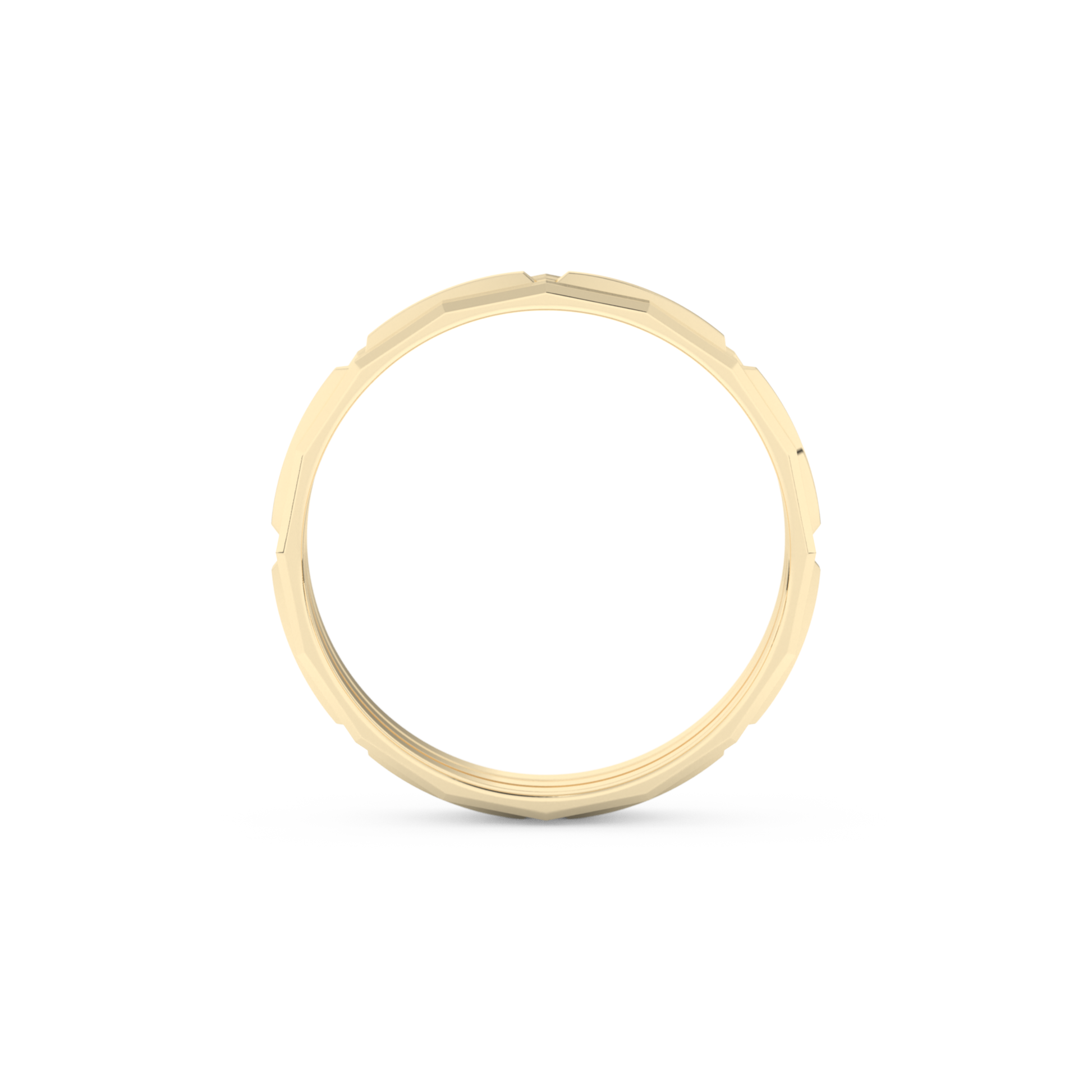 Triple Band Men's Wedding Band