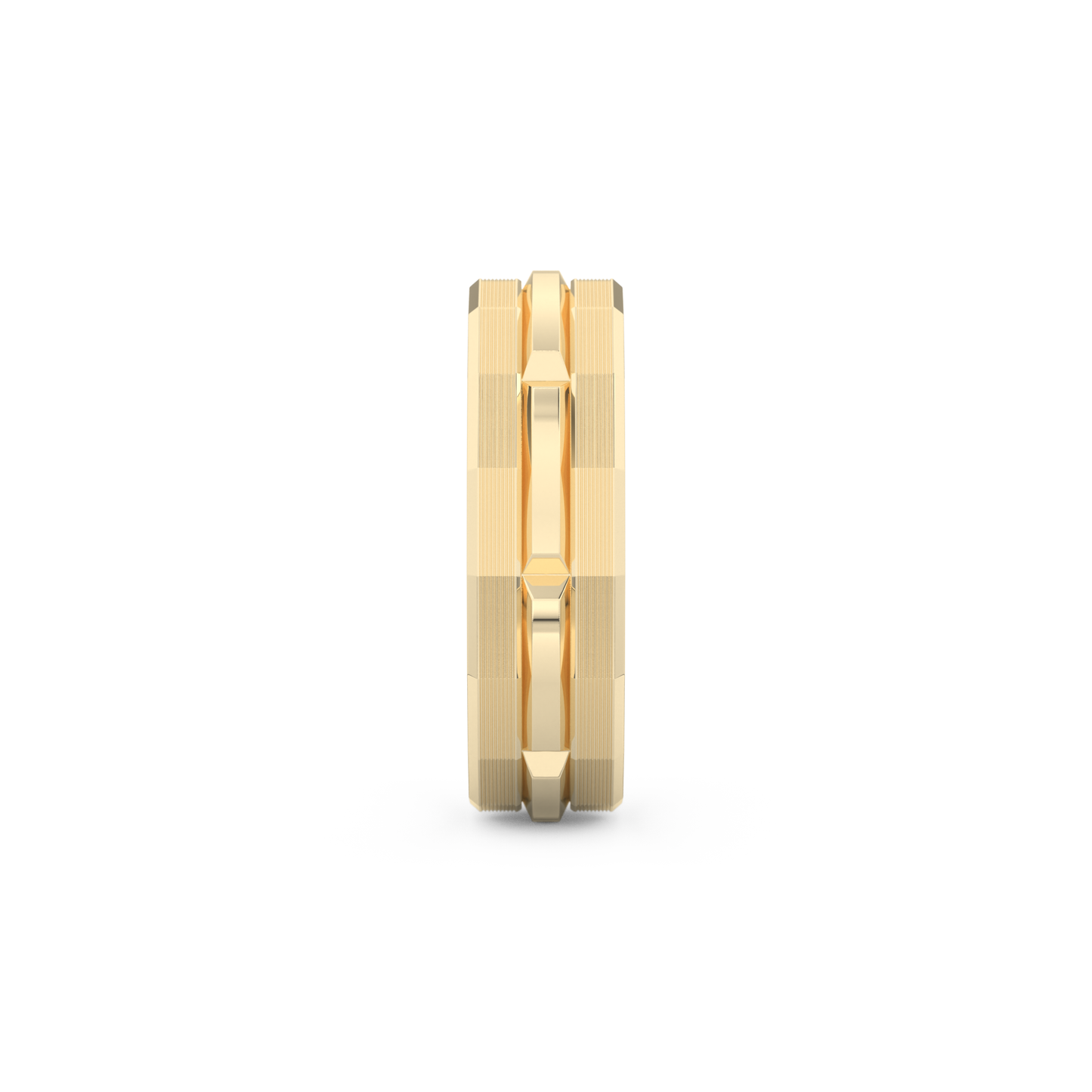 Triple Band Men's Wedding Band