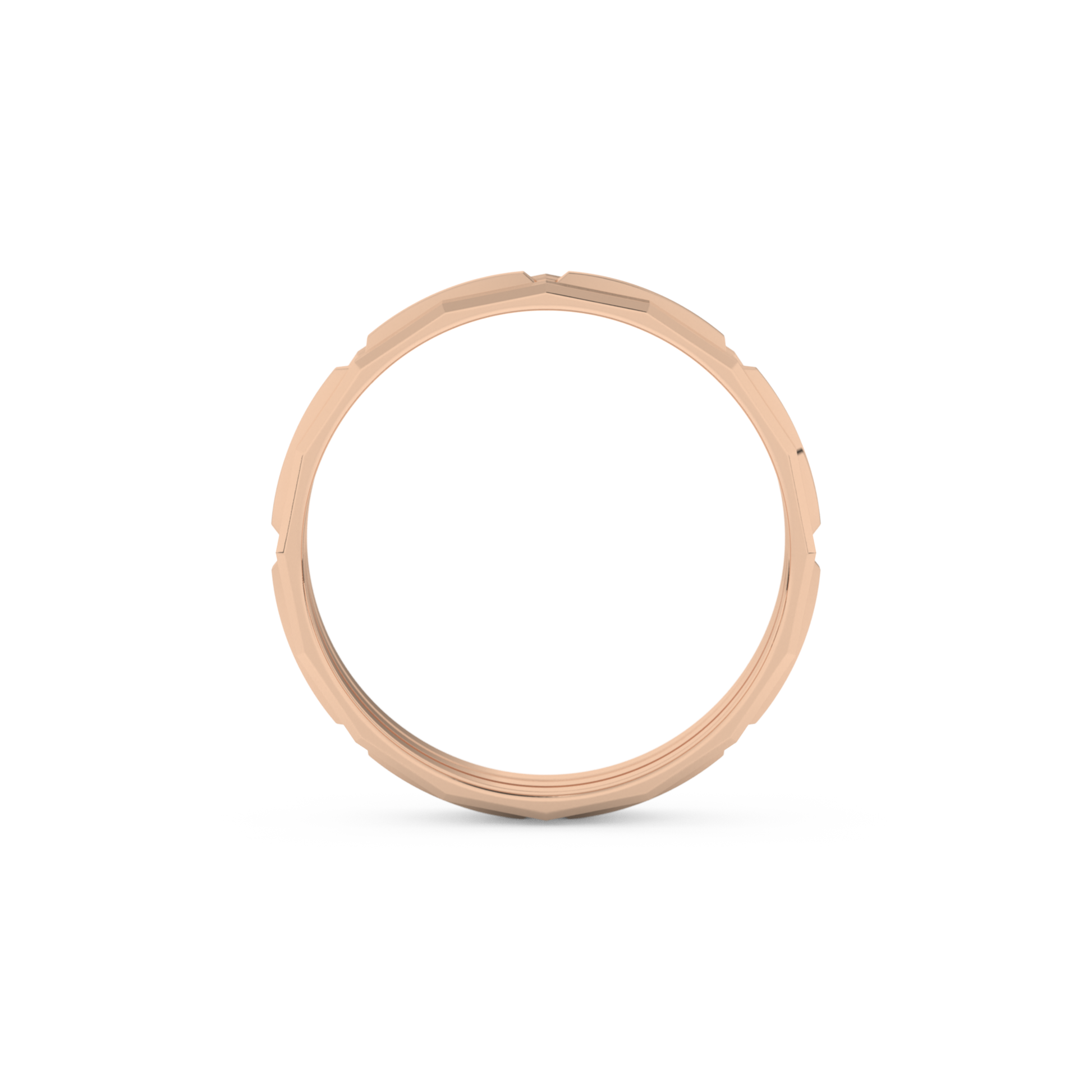 Triple Band Men's Wedding Band